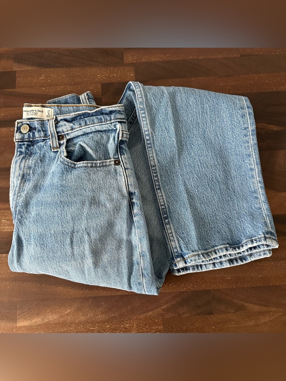 Abercrombie & Fitch Ultra High Rise Denim Jeans